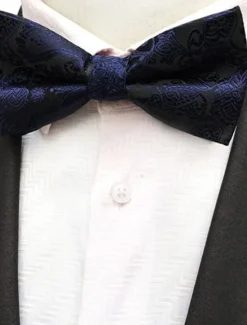 New OUKU Men's Ties Bow Tie Work Wedding Gentleman Jacquard