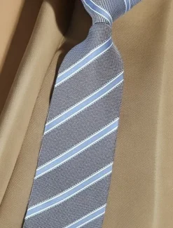 OUKU Men's Ties Classic Stripes and Plaid Formal Evening Date Party & Evening