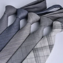 OUKU Men's Ties Neckties Classic Stripe Wedding Birthday Party