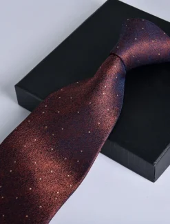 Best OUKU Men's Ties Neckties Classic Print Print Floral Print Wedding Birthday Party