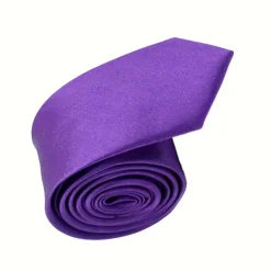 OUKU Men's Ties Neckties Solid / Plain Color Formal Evening Festival