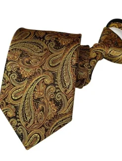 Online OUKU Men's Ties Neckties Work Print Formal Business