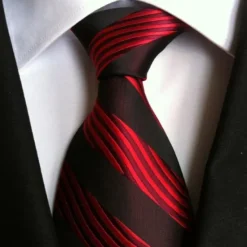 OUKU Men's Ties Neckties Work Print Formal Business