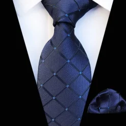 OUKU Men's Ties Neckties Work Print Formal Business