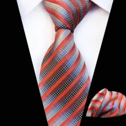 OUKU Men's Ties Neckties Work Print Formal Business