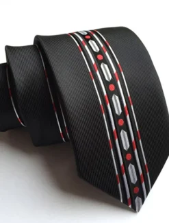 Clearance OUKU Men's Ties Neckties Work Striped Formal Business