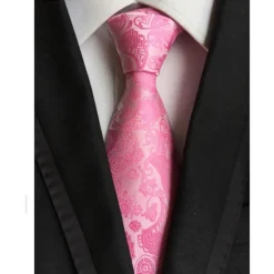 Best OUKU Men's Ties Neckties Work Wedding Gentleman Formal Style Modern Style Jacquard Fashion Jacquard Formal Business Formal Evening