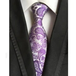 Best OUKU Men's Ties Neckties Work Wedding Gentleman Formal Style Modern Style Jacquard Fashion Jacquard Formal Business Formal Evening
