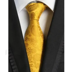 Best OUKU Men's Ties Neckties Work Wedding Gentleman Formal Style Modern Style Jacquard Fashion Jacquard Formal Business Formal Evening