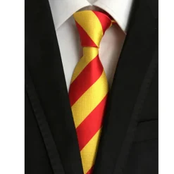 New OUKU Men's Ties Neckties Work Wedding Gentleman Formal Style Modern Style Fashion Striped Formal Business Formal Evening