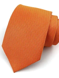 OUKU Men's Ties Neckties Work Wedding Gentleman Striped Formal Business