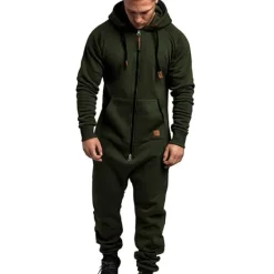 New OUKU Men's Tracksuit Jumpsuit Street Spring Long Sleeve Hooded Cotton Warm Breathable Soft Fitness Running Walking Sportswear Activewear Navy Dark Gray Wine