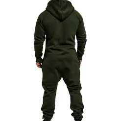 New OUKU Men's Tracksuit Jumpsuit Street Spring Long Sleeve Hooded Cotton Warm Breathable Soft Fitness Running Walking Sportswear Activewear Navy Dark Gray Wine