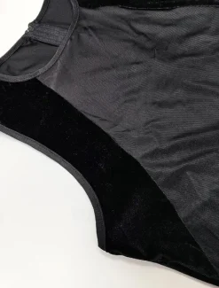 New OUKU Men's Tracksuit Shapewear Bodysuit Gymnastics Suits Crew Neck Outdoor Sports Patchwork Plain Black Red Polyester Activewear Sports & Outdoors Gymnatics Spring