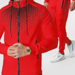 Best OUKU Men's Tracksuit Sweatsuit 2 Piece Full Zip Casual Winter Long Sleeve Thermal Warm Breathable Moisture Wicking Fitness Gym Workout Running Sportswear Activewear Navy Black White