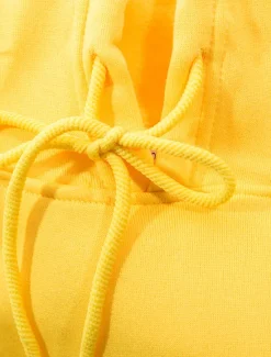 Clearance OUKU Men's Tracksuit Sweatsuit Activewear Set Pullover Hoodie Sweatshirt Jogging Suits Black White Yellow Red Dark Gray Hooded Solid Color Stripes Sports & Outdoor Going out Sportswear Sportswear Workout