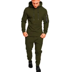 Best OUKU Men's Tracksuit Sweatsuit 2 Piece Street Summer Long Sleeve Cotton Thermal Warm Breathable Moisture Wicking Fitness Gym Workout Running Sportswear Activewear Solid Colored Dark Grey Black Light Grey