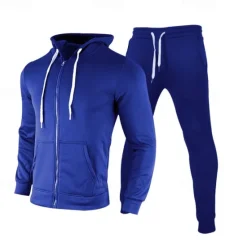 Outlet OUKU Men's Tracksuit Sweatsuit 2 Piece Full Zip Athletic Winter Long Sleeve Thermal Warm Breathable Moisture Wicking Fitness Running Jogging Sportswear Activewear Solid Colored Dark Grey Black White