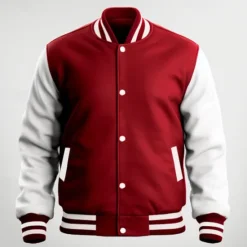 Clearance OUKU Men's Transition Jacket Varsity Jacket Daily Wear Pocket All Seasons Color Block Streetwear Stand Collar Regular Black Navy Blue Blue Red Jacket