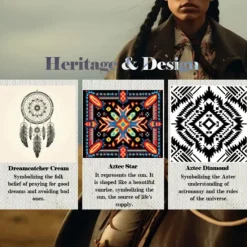 New OUKU Men's Tribal Graphic Prints Hoodie Hoodies Sweatshirt Sports Classic Long Sleeve Hooded Vacation Holiday Streetwear White Blue Pocket Print Spring & Fall Designer