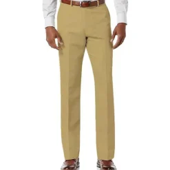 Hot OUKU Men's Trousers Casual Pants Pocket Plain Comfort Breathable Outdoor Daily Going out Fashion Streetwear White Light Green