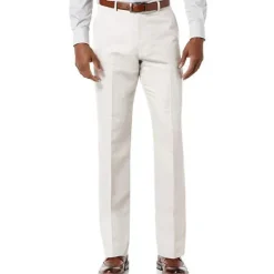 Hot OUKU Men's Trousers Casual Pants Pocket Plain Comfort Breathable Outdoor Daily Going out Fashion Streetwear White Light Green