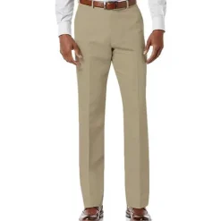 Hot OUKU Men's Trousers Casual Pants Pocket Plain Comfort Breathable Outdoor Daily Going out Fashion Streetwear White Light Green