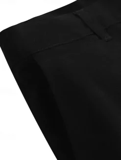 New OUKU Men's Trousers Chinos Chino Pants Casual Pants Buttons Front Pocket Plain Comfort Soft Business Daily Going out Fashion Streetwear Black White Micro-elastic