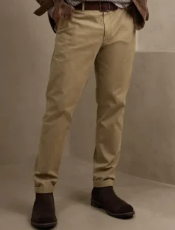Clearance OUKU Men's Trousers Chinos Chino Pants Pocket Plain Comfort Breathable Office Daily Business Casual Black Khaki