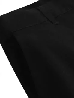 Outlet OUKU Men's Trousers Chinos Summer Pants Casual Pants Front Pocket Plain Comfort Breathable Casual Daily Holiday Fashion Basic Black White