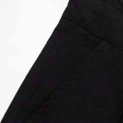 Hot OUKU Men's Trousers Summer Pants Beach Pants Drawstring Pleats Straight Leg Plain Comfort Breathable Wedding Casual Daily Fashion Classic Style Black White