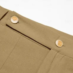 OUKU Men's Trousers Summer Pants Tapered Carrot Pants Beach Pants Front Pocket Pleats Plain Comfort Breathable Casual Daily Holiday Fashion Basic Black White