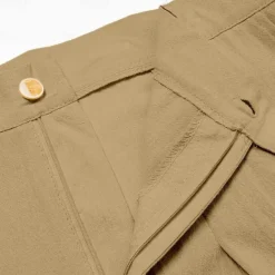 OUKU Men's Trousers Summer Pants Tapered Carrot Pants Beach Pants Front Pocket Pleats Plain Comfort Breathable Casual Daily Holiday Fashion Basic Black White