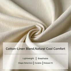 OUKU Men's Trousers Summer Pants Baggy Pants Beach Pants Pocket Drawstring Solid Color Breathable Soft Full Length Yoga Casual Folk Style Loose Black Army Green Inelastic