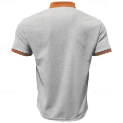 Sale OUKU Men's T-shirt Suits 2 Pieces Outfits Tee & Shorts Short Sleeve Standing Collar Summer Color Block Fashion Casual Lace up 2 Piece Vacation Daily Wear Going out Black White Royal Blue Top Tee for Men