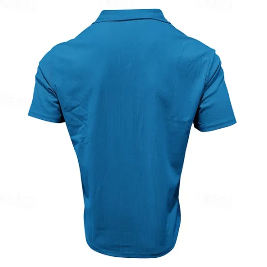 New OUKU Men's T-shirt Suits 2 Pieces Outfits Tee & Shorts Short Sleeve Turndown Summer Plain Fashion Casual 2 Piece Vacation Daily Wear Going out Black White Blue Top Tee for Men