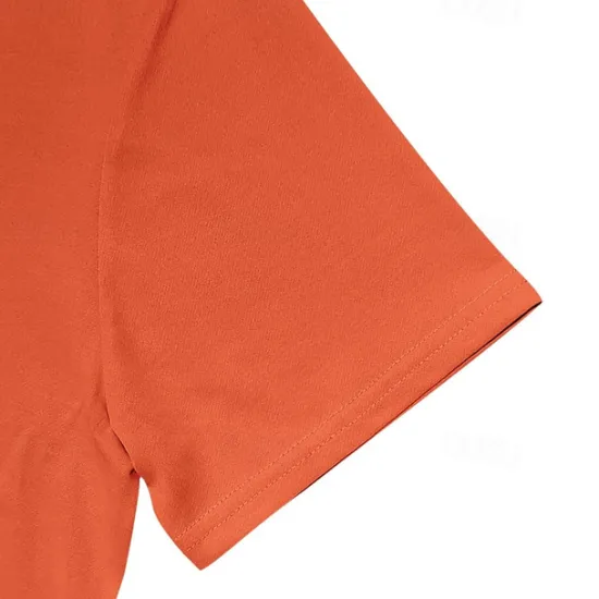 Online OUKU Men's T-shirt Suits 2 Pieces Outfits Tee & Shorts Short Sleeve V Neck Summer Plain Fashion Casual 2 Piece Vacation Daily Wear Going out Black White Orange Top Tee for Men