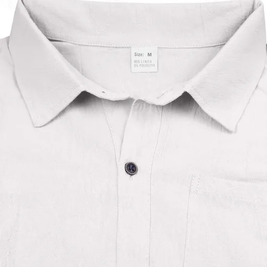 New OUKU Men's T-shirt Suits 2 Pieces Outfits Tee & Shorts Sleeveless Lapel Summer Plain Fashion Casual 2 Piece Vacation Daily Wear Going out Black White Yellow Top Tee for Men