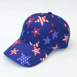 Outlet OUKU Men's Unisex Baseball Cap Sun Hat Trucker Hat White Red Polyester Adjustable Fashion Independence Day Festival Graphic American Flag Sunscreen Comfortable Casual / Daily
