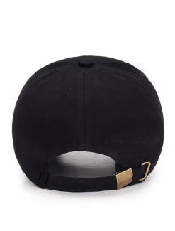 Online OUKU Men's Unisex Baseball Cap Trucker Hat Black White Polyester Travel Beach Outdoor Vacation Plain Adjustable Sunscreen Breathable Fashion