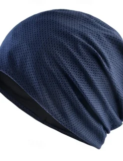 OUKU Men's Unisex Beanie Hat Beanies Black Red Polyester Cozy Daily Wear Going out Solid / Plain Color Breathable