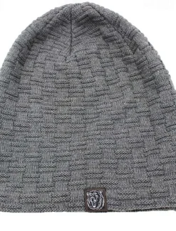 New OUKU Men's Unisex Beanie Hat Winter Hats Beanies Skull Cap Knit Hat Black Wine Acrylic Fibers Knitted Cozy Daily Wear Going out Solid / Plain Color Warm