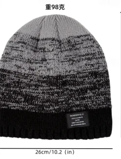 Sale OUKU Men's Unisex Beanie Hat Winter Hats Beanies Skull Cap Knit Hat Red khaki Acrylic Fibers Knitted Cozy Daily Wear Going out Color Block Warm