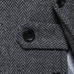 Hot OUKU Men's Vest Gilet Vacation Daily Date Fashion Casual Spring & Fall Buttons Pocket 75% Cotton Comfortable Plain Single Breasted One-button Lapel Regular Fit Burgundy Navy Blue Dark Green Khaki Vest