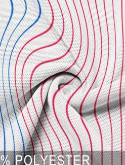 Outlet OUKU Men's Veterans Patriotic Sports Polo Shirts Golf Shirt Short Sleeve Polo Shirts Collared Shirts Casual Sportswear Vacation Wear Buttons 3D Print Spring & Summer White