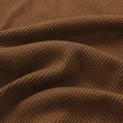 Outlet OUKU Men's Waffle Henley Shirt Tee Top Solid Color Henley Outdoor Casual Short Sleeve Button Clothing Apparel Polyester Fashion Designer Comfortable