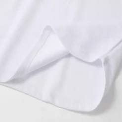 Online OUKU Men's Waffle Shirt T Shirt Tee Top Long Sleeve Shirt Long Sleeve V Neck Spring & Fall Plain Fashion Designer Basic Vacation Street Going out Black White Gray Top Tee for Men