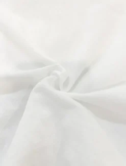 Hot OUKU Men's white Linen Shirt Plain V Neck Maroon Black White Army Green Navy Blue Daily Going out Long Sleeve Clothing Apparel Fashion Designer Business Elegant