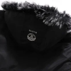 Discount OUKU Men's Winter Coat Fleece Jacket Parka Pocket Fleece Polyster Fleece lined Daily Wear Date Vacation Regular Fashion Casual Comfortable Thermal Warm Fall & Winter Letter Black Red Blue Puffer Jacket