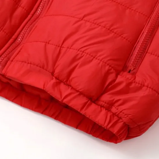 Online OUKU Men's Winter Coat Puffer Jacket Quilted Jacket Transition Jacket Pocket Cotton Pocket Vacation Daily Wear Date Regular Fashion Casual Comfortable Thermal Warm Fall & Winter Solid / Plain Color Black